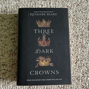 Three dark crowns hardcover book by Kendare Blake